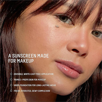 Biossance Squalane + Zinc Sheer Mineral Sunscreen. Broad-Spectrum SPF 30 PA+++ Zinc Oxide Sunscreen That Protects and Hydrates Sensitive Skin. Lightweight, Non-Greasy and Reef-Safe (1.7 ounces)