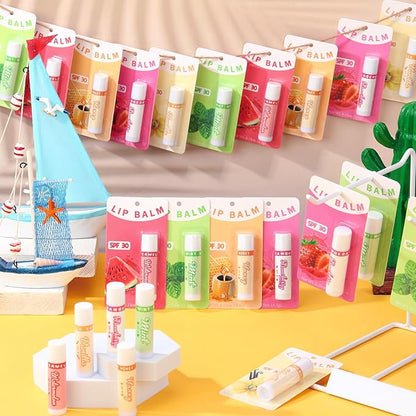 30 Pack Lip Balms SPF 30 Travel