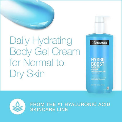 Neutrogena Hydro Boost Body Gel Cream, 16 OZ
