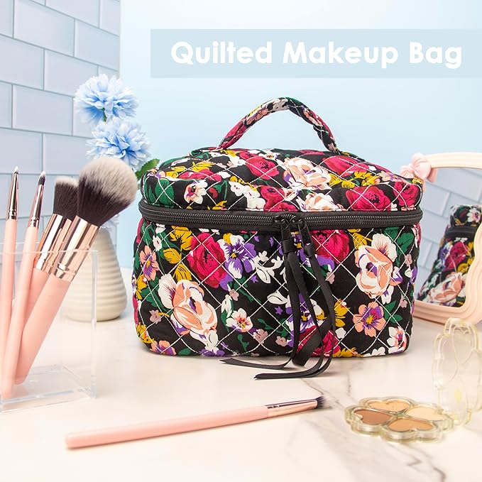 Pazimiik cotton makeup bag for