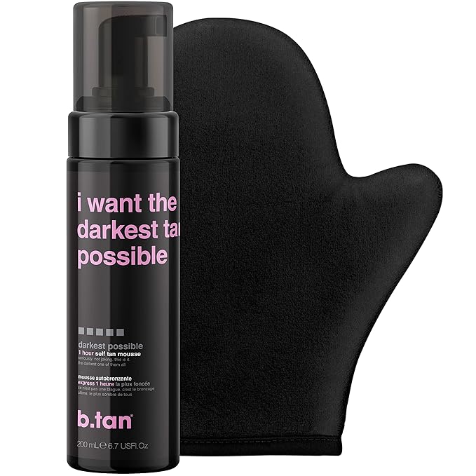 b.tan Dark Self Tanner Kit | Tanning