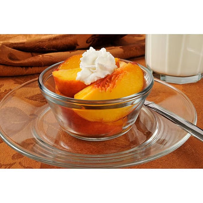 Peaches and Cream Chapstick 6-Pack. Includes Bundle