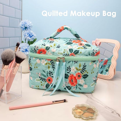 Pazimiik cotton makeup bag for