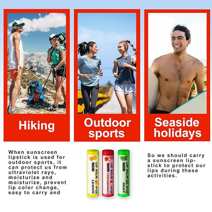 3 Pack SPF Lip Balm Bulk