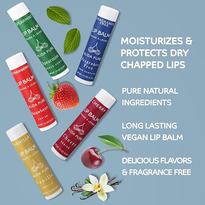 Melody Lip Balm Collection, Vegan Lip Lips,