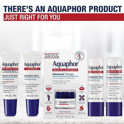 Aquaphor Lip Repair Stick, Lip Protectant,