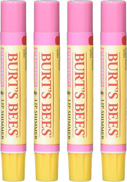 Burt's Bees Lip Shimmer Strawberry, 0.09