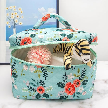 Pazimiik cotton makeup bag for