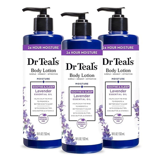 Dr Teal's Body Lotion, Lavender Essential
