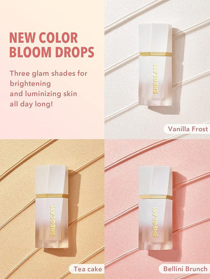SHEGLAM Glow Bloom Liquid Waterproof Highlighter Long Lasting
