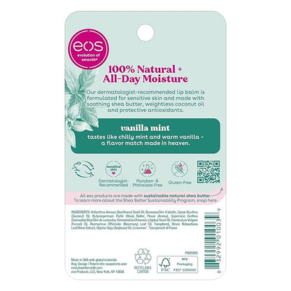 eos 100% Natural Lip Balm- Vanilla
