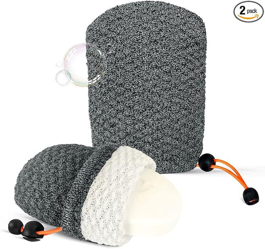 MIG4U Exfoliating Soap Bag for Shower