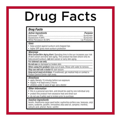 Carmex Medicated Lip Balm Sticks, Lip