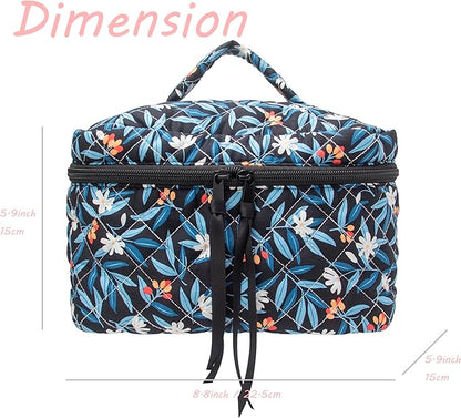 Pazimiik cotton makeup bag for