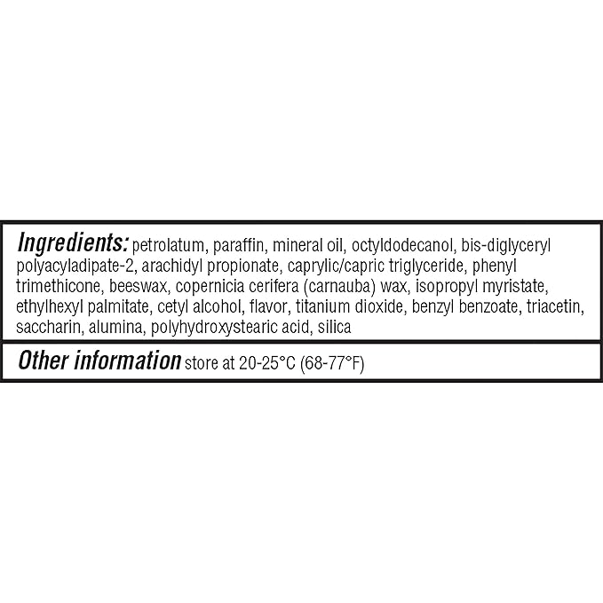 Limited Edition Flavored Lip Balm Tubes, Oz