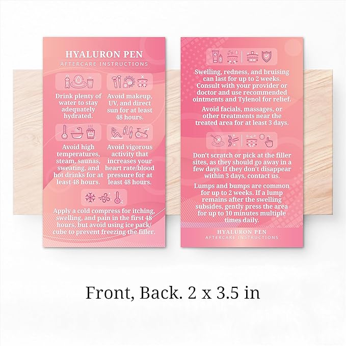 100 Pack - Premium Hyaluron Pen Supplies