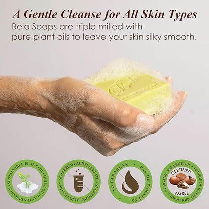 BELA - Triple Milled Pure Natural 3.3 oz