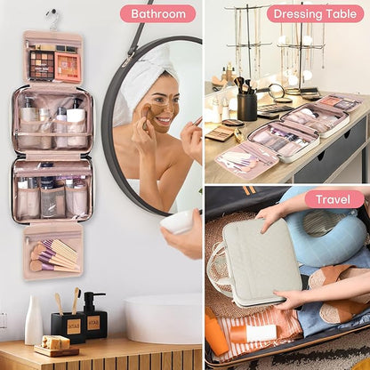 Travel toiletry bag for women,