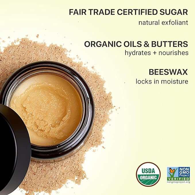 Organic Lip Scrub Mint - Lip