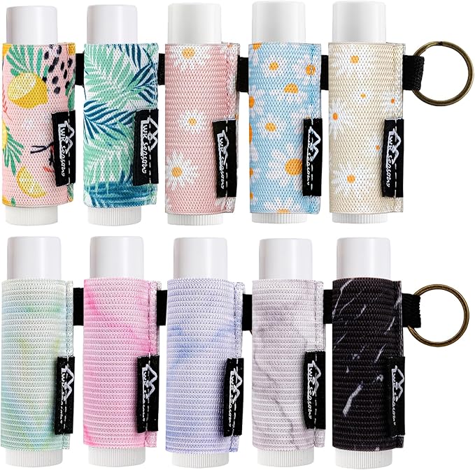 WK IEASON Lip Balm Holder Keychain