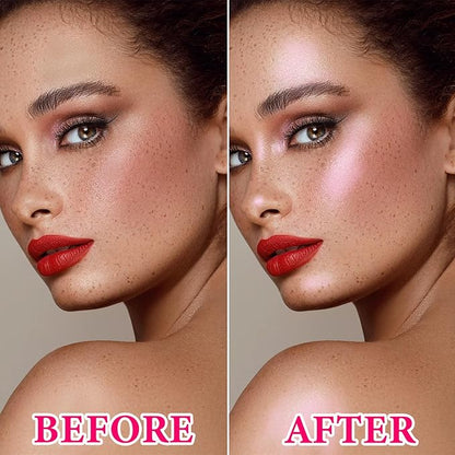 3 Pcs Highlight Cream Contour Sticks Set,Shimmer Stick Women(01#,02#,03#)