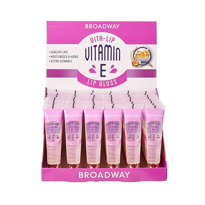 Broadway Vita-Lip Clear Lip Gloss Box