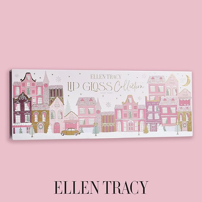 ELLEN TRACY 15-Piece Embossed Lip Gloss Collection and Luxuriously Gorgeous