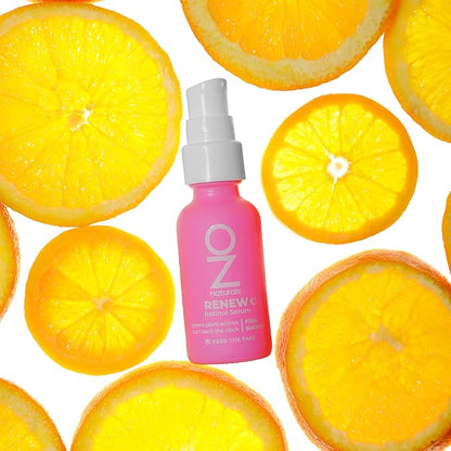 OZNaturals Renew Retinol Serum - Anti Aging Serum for Skin Renewal - Smoothes and Brightens Complexion with Vitamin E and Hyaluronic Acid - 1 oz