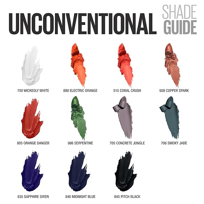 Maybelline New York Color Sensational Orange Lipstick, Satin Orange