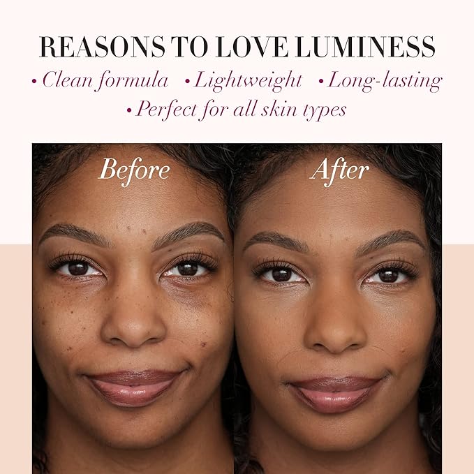 LUMINESS Airbrush Spray Silk Foundation Starter Kit - & Moisturizes