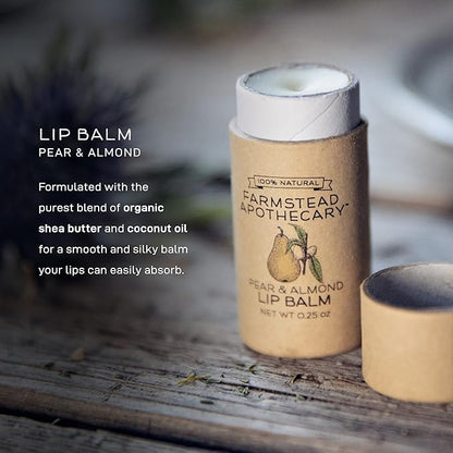 Farmstead Apothecary 100% Natural Lip Balm 0.2oz