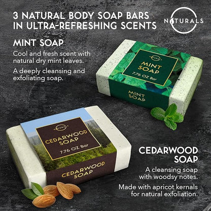 O Naturals Bar Soap for Men
