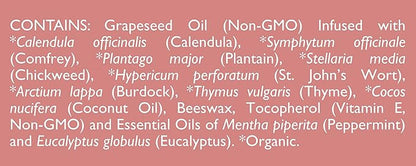 Natural Lip Balm, Herbal Infused, Mintyliptus