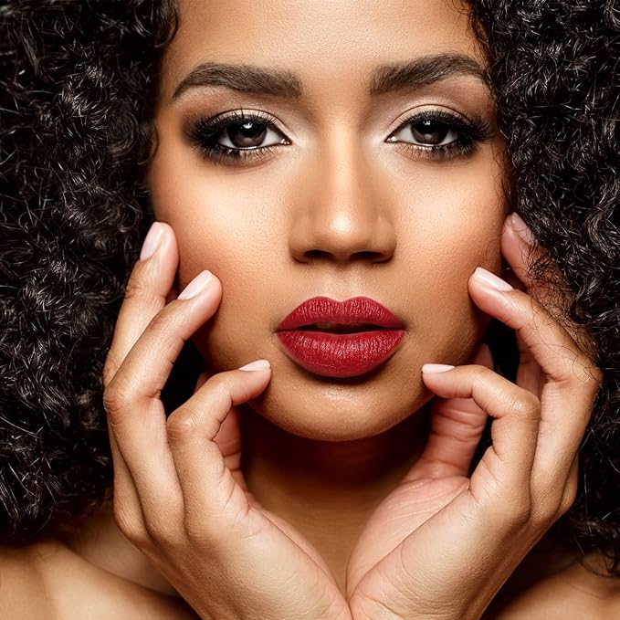 Organic Lipstick | Natural, Non-Toxic, Moisturizing, Long-Lasting & Highly Pigmented | Organic Butters, Botanical Extracts & Essential Plant Oils | Vibrant Colors (Deep Plum)