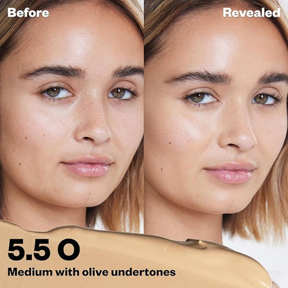 Kosas Revealer Concealer - Medium Coverage Makeup with 5.5 O)