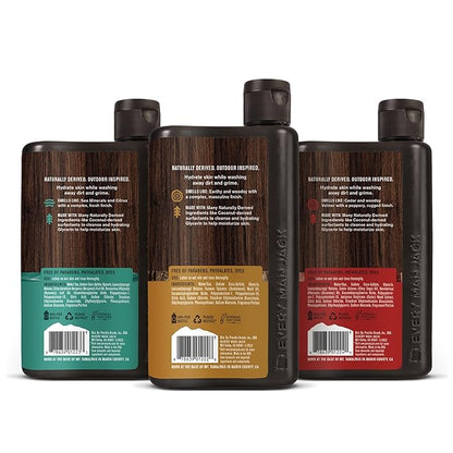 Every Man Jack Men's Body Wash Variety Pack
