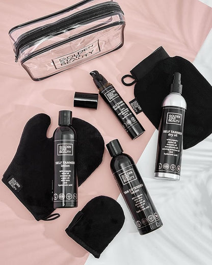 Tan Extender Daily Moisturizer - Best After Tanning Lotion w/Organic Oils and Hyaluronic Acid to Extend Your Tan from Sunless Tanner, Spray Tan, Sun or Tanning Bed 8.0 fl.oz.- Booklet included