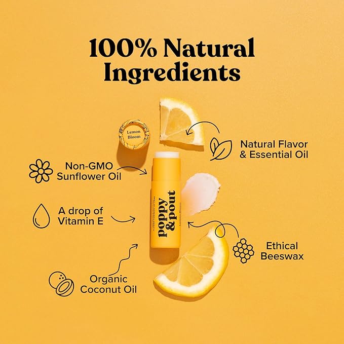 Poppy & Pout Lemon Bloom Jumbo Recyclable