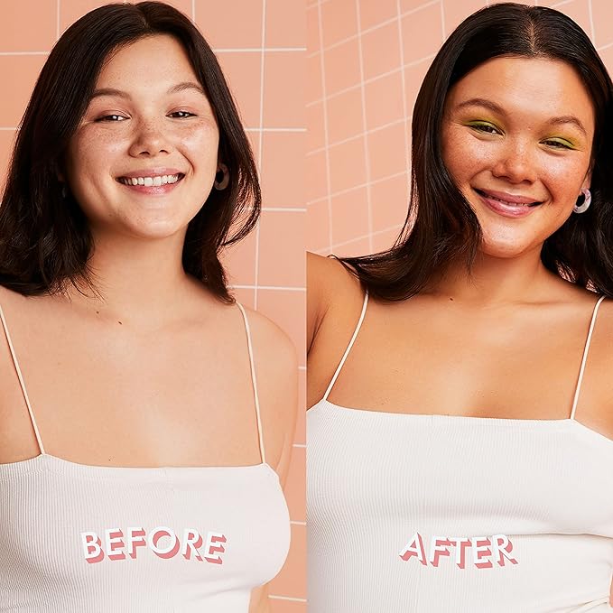 Isle of Paradise Glow Clear Self Tanning Mousse, Light (Sunkissed Glow) - Brightening and Color Correcting Tanning Foam, Vegan and Cruelty Free, 6.76 Fl Oz