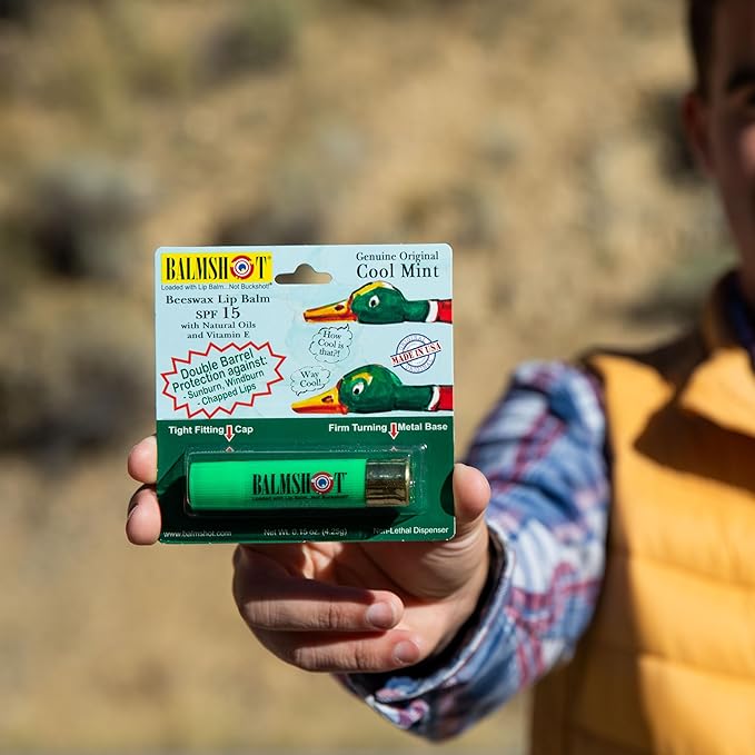 BALMSHOT Lip Balm 4 Pack