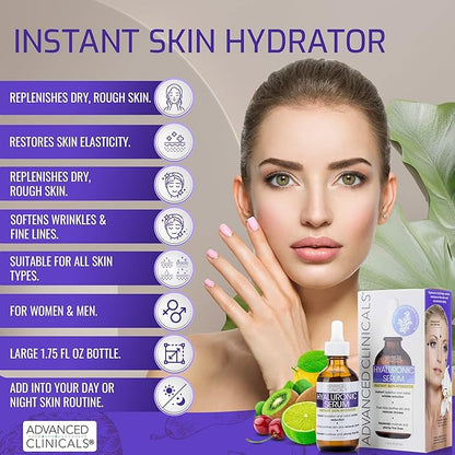 Advanced clinicals pure hyaluronic acid