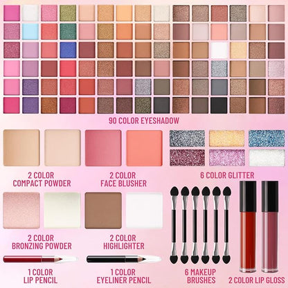 All In One Professional Makeup Kit Include Eyeshadow