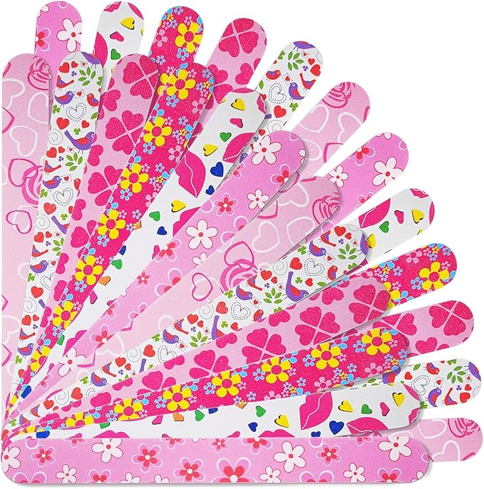 Nail files (24 pack), colorful