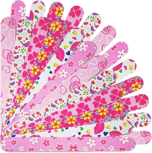 Nail files (24 pack), colorful