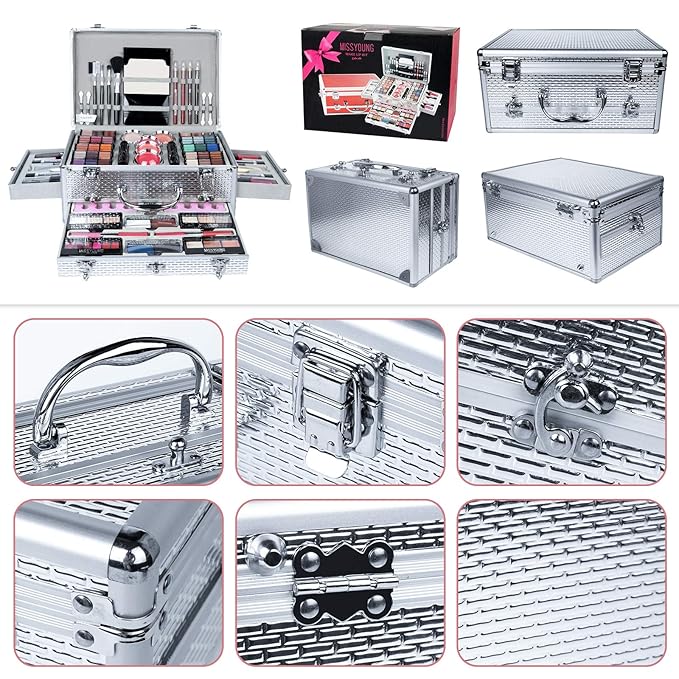 All-in-One Makeup Gift Set Carry All Makeup Kit