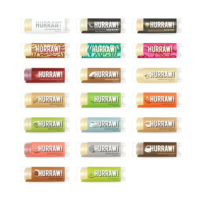 Hurraw! Lip Balms: Staff Favorites, 20 Palm