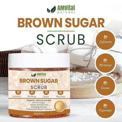 Brown Sugar Body Scrub, Helps to