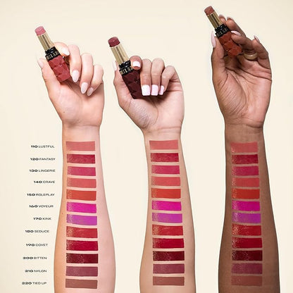 Milani Color Fetish Lipstick- Sheer to Medium Coverage Lipstick-