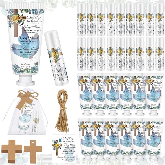 144 Pcs Christian Lip Balm Hand