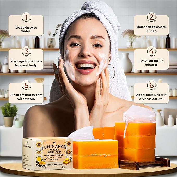 Turmeric and Kojic Acid Soap